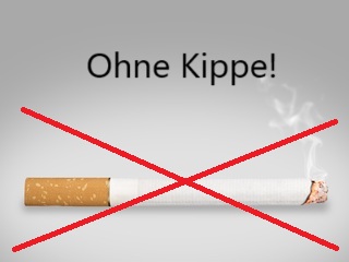 Ohne Kippe